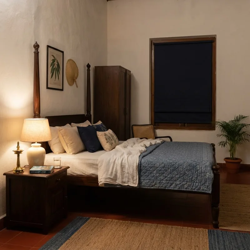 Bedroom — Blackout Blinds