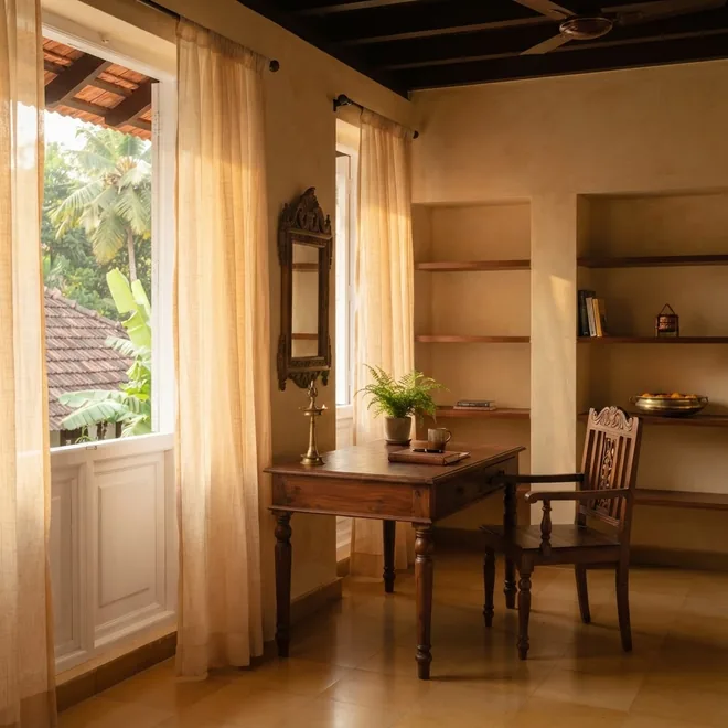 Study — Roman Blinds